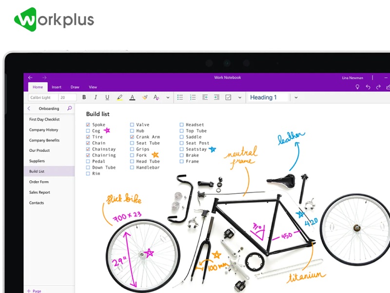 phần mềm Microsoft OneNote